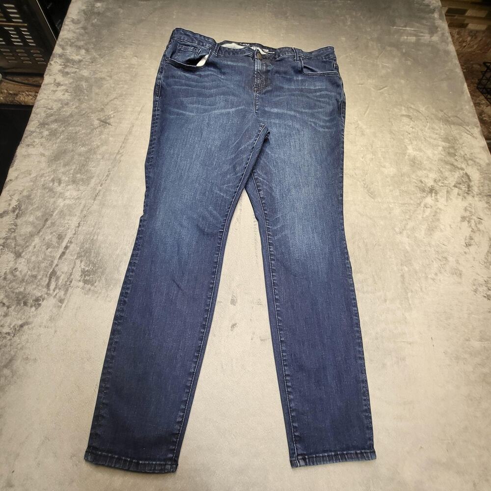 Old Navy Jeans Womens 10 Blue Skinny Rockstar Built-In Sculpt Stretch Denim